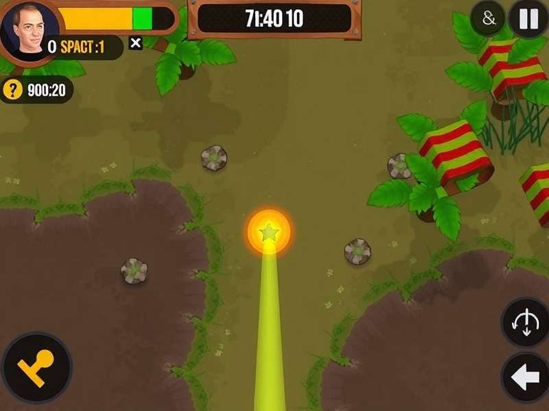 Ginger Swamp Survival Rush gameplay screenshot